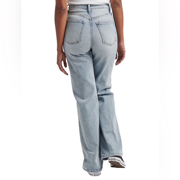 Silver Jeans ECO- FRIENDLY Highly Desirable High-Rise Trouser-Leg Jeans - Picture 3 of 8